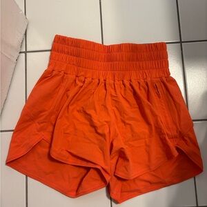 Out Door Voices High-Waist Athletic Shorts